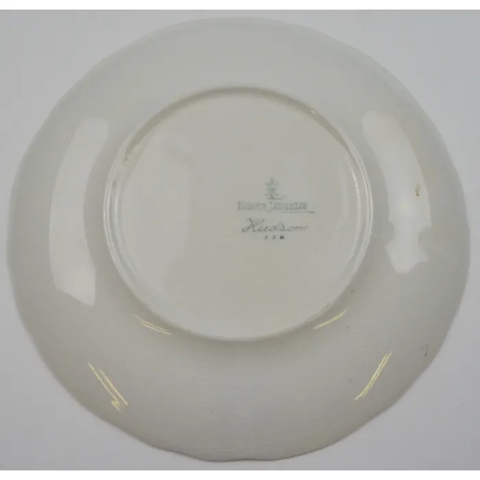 Homer Laughlin China - Hudson Pink Floral Pattern - Bread & Butter Plate