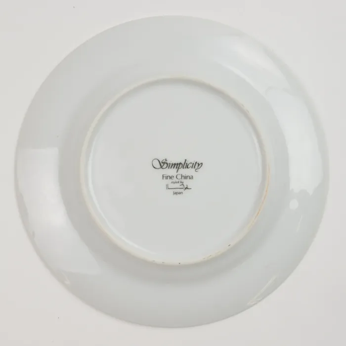 Fine China Of Japan - Simplicity Pattern - Bread & Butter Plate - 6.25" Wide