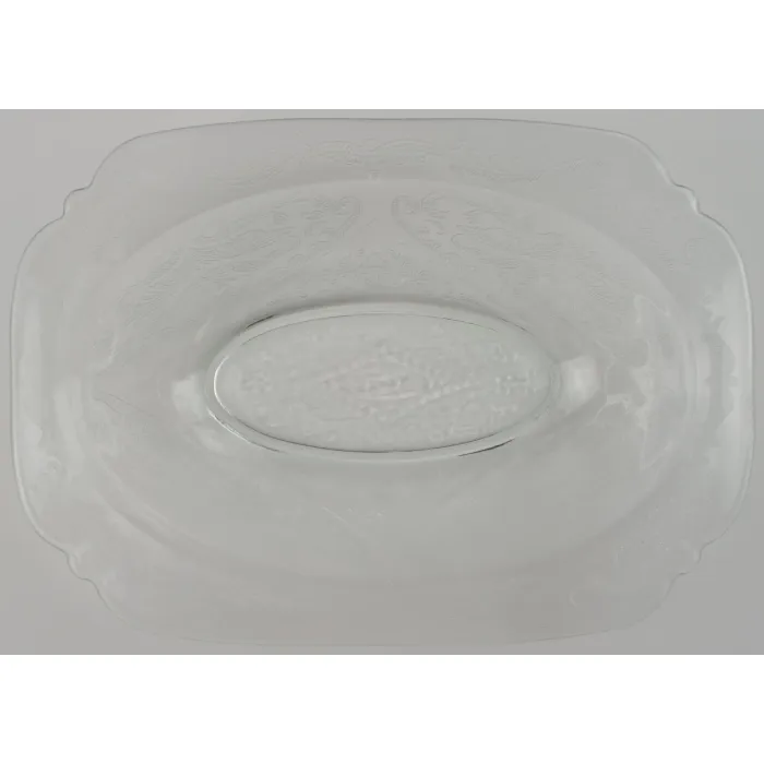 Indiana Glass - Recollection Clear - Oval Vegetable Bowl - 10" Long