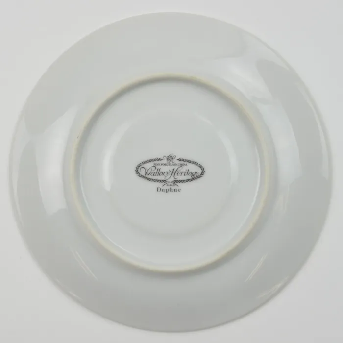 Wallace Heritage - Daphne Pattern - Footed Cup Saucer