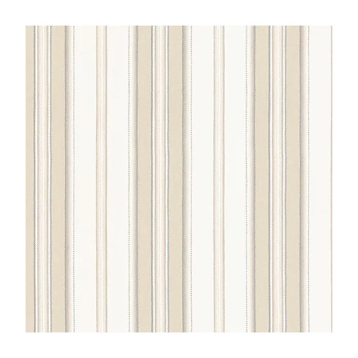 Heritage Stripe Wallpaper Beige, Cream, Grey, White Norwall Wallcovering CH22516