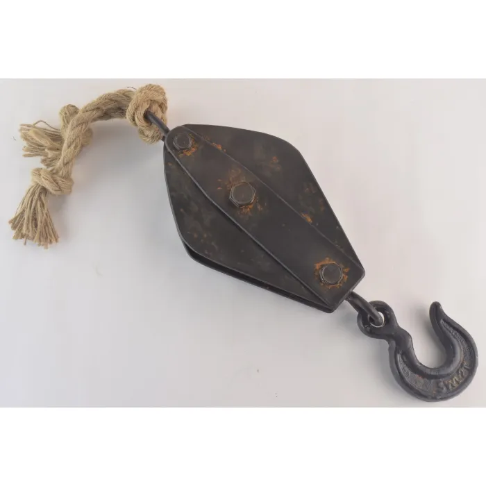 Decorative Reproduction Antique Pulley - 30" Long