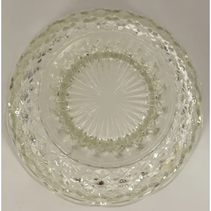 Anchor Hocking - Wexford Clear Pattern - Large Fruit Bowl - 10" Round
