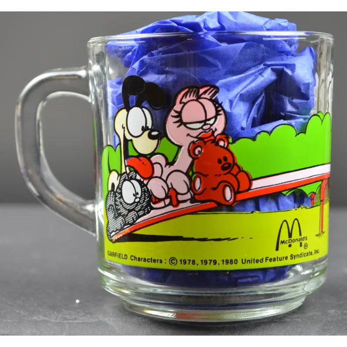 McDonalds Mug - Garfield "I'm Not One That Rises To The Occasion" Coffee Cup