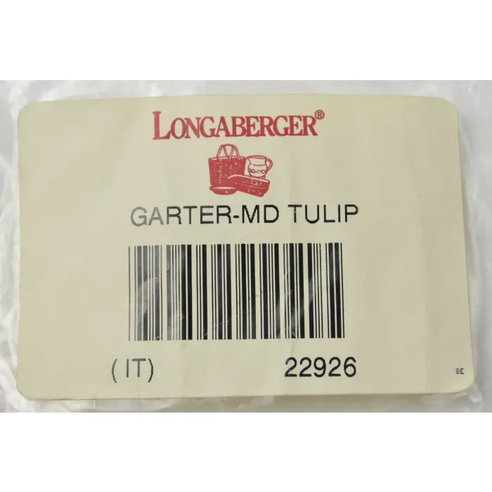 Longaberger Basket Medium Garter - Tulip