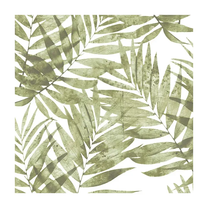 Speckled Palm Wallpaper Green, Pesto, Seaweed Green Norwall Wallcovering G67944