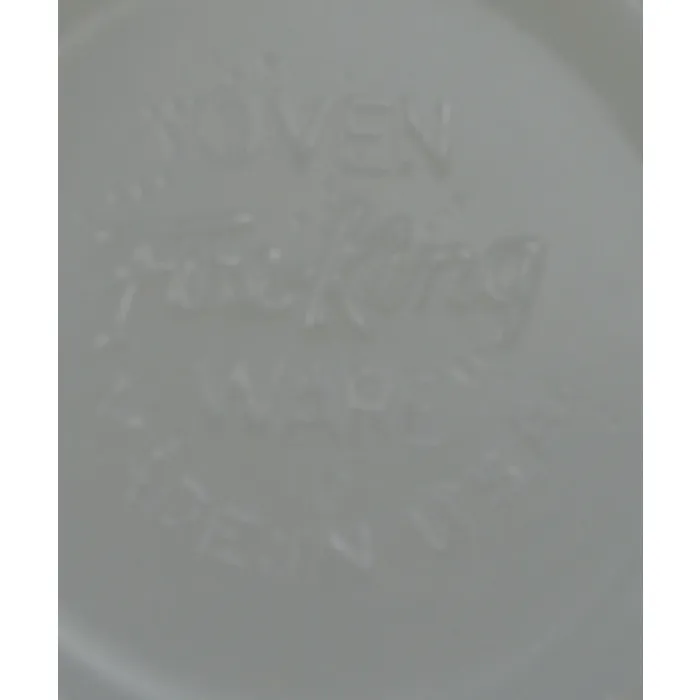 Anchor Hocking Glass Fire King Creamer - Fleurette Pattern