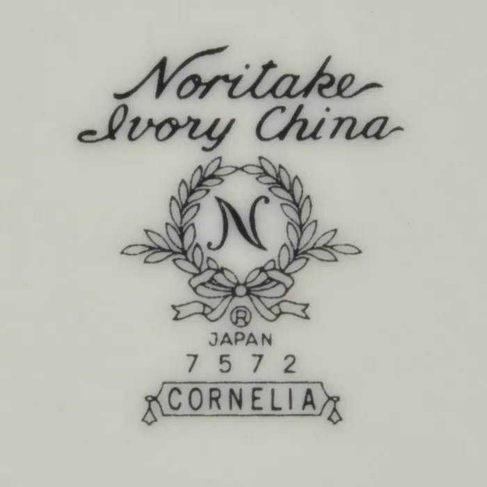 Noritake China - Salad Plate - Cornelia Pattern - 7572