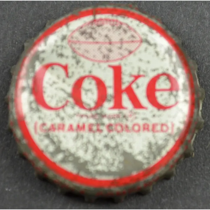 Coca Cola NFL Bottle Cap - Cleveland Browns - Jim Houston - Coke