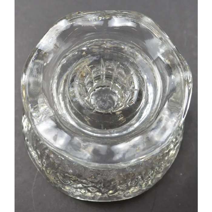 Anchor Hocking Clear Glass Candle Stax Holder