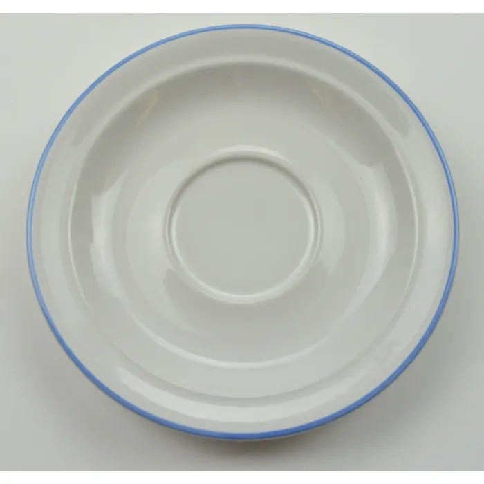 American Royalty Flat Cup Saucer - Natalie Pattern - 6" Round