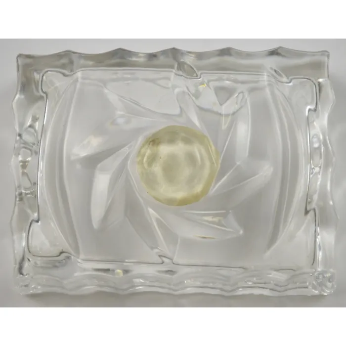 Jajecar Crystal 24% Lead Crystal Ashtray - 2.625" Long