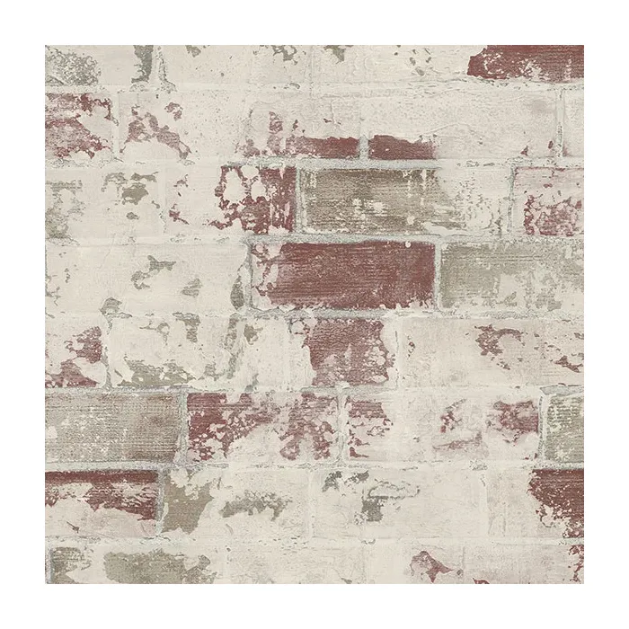 Brick Wallpaper Red, Beige, Brown, Sand, Wine Norwall Wallcovering G67988
