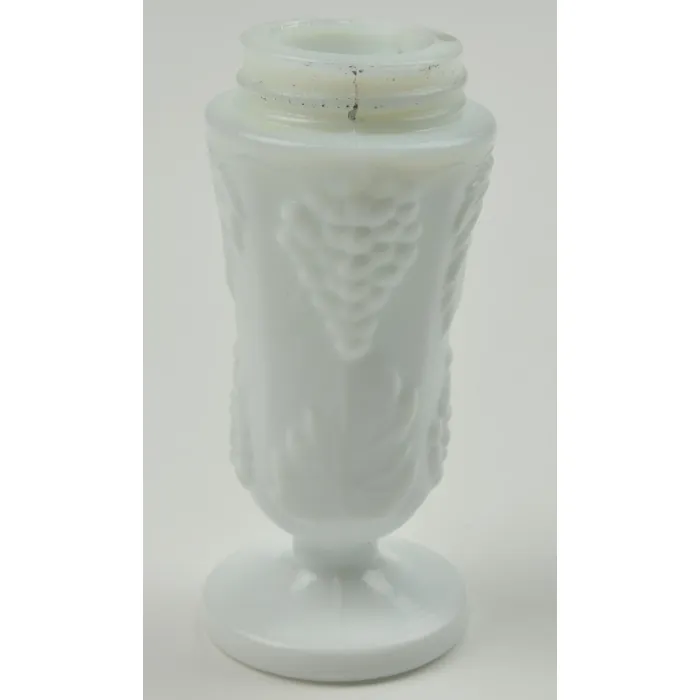 Indiana Glass - Harvest Milk Glass Pattern - Salt Shaker