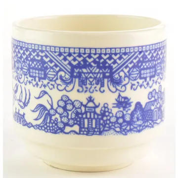 SCIO Pottery Company - Blue Willow - Flat Cup