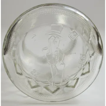 Anchor Hocking Planters Peanuts Lidded Jar - 1983 - 8 Tall