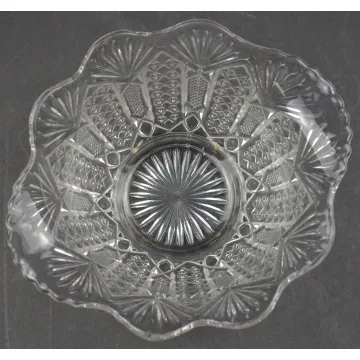 U S Glass Mayonaise Bowl - Pananma Pattern - EAPG - 6.75 Wide