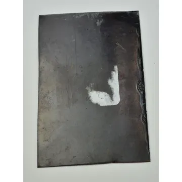 Antique Tintype & Daguerreotype Picture - Man Sitting In Chair