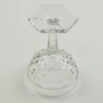Fostoria - American Clear - Tall Sherbet / Champagne - Hexagon Base - 2056