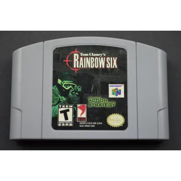 Tom Clancy's Rainbow Six  - Nintendo 64  Video Game Cartridge