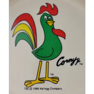 Kellogg's Corn Flakes Cereal Bowl - The Best To You Each Morning - Corny