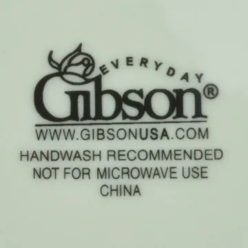 Gibson Everyday - Essential Home - Platinum Band - Flat Cup Saucer
