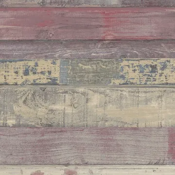 Beachwood Wallpaper Red, Navy Norwall Wallcovering FH37557