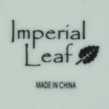 Imperial Leaf Pattern - Flat Cup Saucer - Made In China