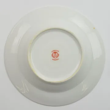 Scammell - Hotel China - Gold Floral Band - Soup Bowl