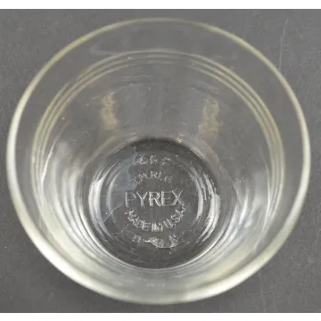 Pyrex - Originals Clear Pattern - Custard Cup - 2 Tall