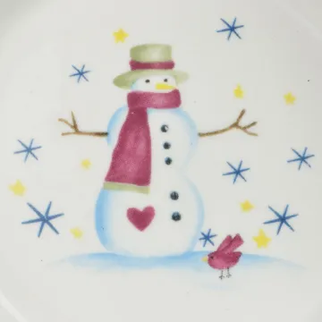 Holiday Home - Snowman Pattern - Cereal Bowl