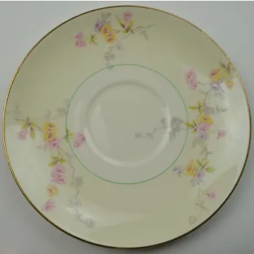 Pope Gosser China - Clementine Pattern - Saucer