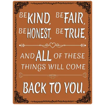 Aluminum Sign - Will Come Back To You