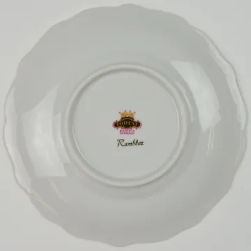 Forest China - Rambler Pattern - Footed Cup Saucer