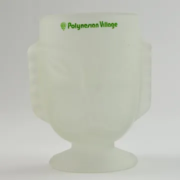 Walt Disney - Polynesian Village - Frosted Glass Souvenir Mug