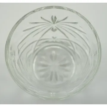 Anchor Hocking - Prescut Clear Pattern - Old Fashioned Glass - 3 Tall
