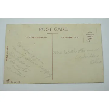 Vintage Postcard - Valentine Greetings - Early 1900's