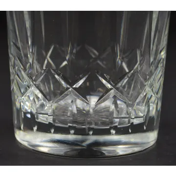 Atlantis Hand Blown & Cut Crystal Vase - 7.125 Tall