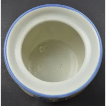 Pfatzgraff China - Jam & Jelly Jar - Yorktowne Pattern - 4.375 Tall