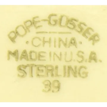 Pope Gosser - Princess Pattern - 9 Oval Vegetable Bowl