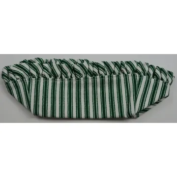 Longaberger 1997 Sweet Treats Basket Liner - Green Ticking