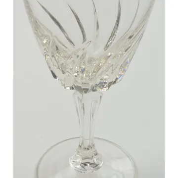 Cris D'Arques - Flamenco Pattern - Water Goblet - 6 3/4 Tall
