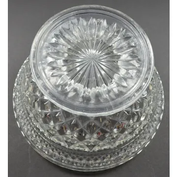 Anchor Hocking - Wexford Clear Pattern - Candy Dish - 6.5 Round
