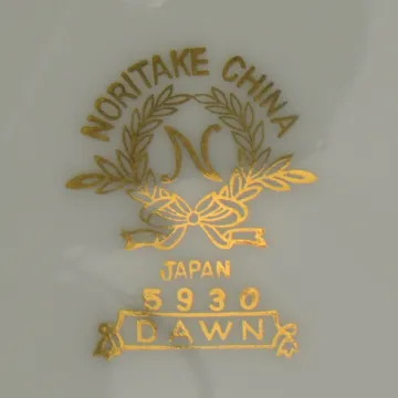 Noritake China - Dawn Pattern - Dinner Plate - 5930