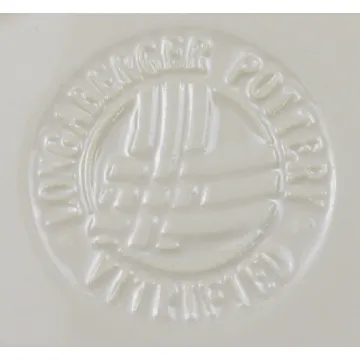 Longaberger Pottery Woven Traditions Ivory Pattern - Star Shaped Bowl