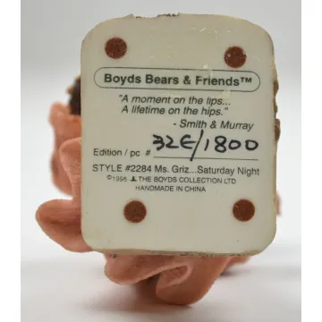Boyds Bears & Friends Resin Bear Figurine - Ms.Griz ... Saturday Night
