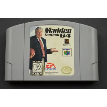 EA Sports Madden Football 64 - Nintendo Video Game Cartridge