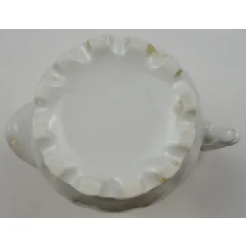 Nasco Orange Floral Pattern Tea Pot - 3.75 Tall
