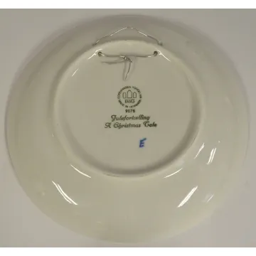 Bing And Grondahl Christmas Plate - A Christmas Tale 1978