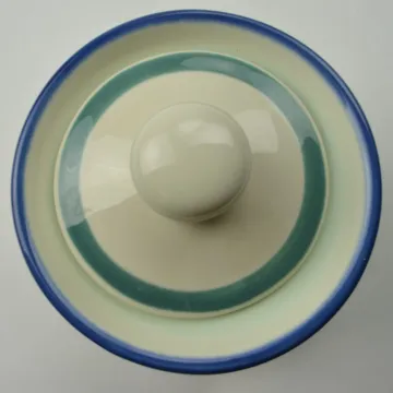 Pfaltzgraff China - Northwinds Pattern - Lidded Sugar - Stoneware